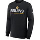 Bruins Authentic Pro Long Sleeve Black Tee Image coming soon src=